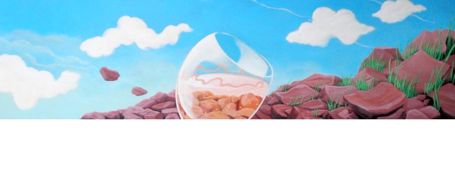 surrealism beverage drinks gravity sci-fi